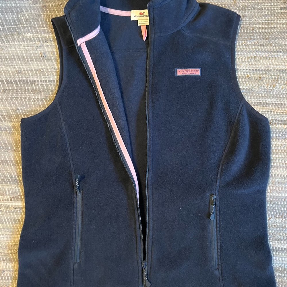 Navy Vineyard Vines Vest